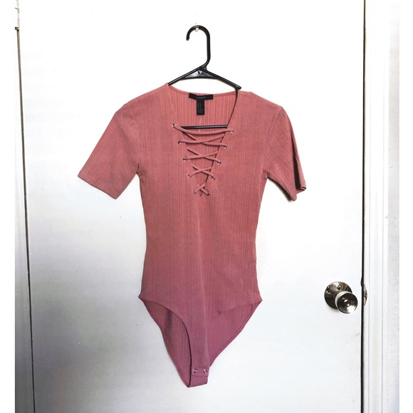 Tops - Mauve Bodysuit